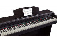 Roland RP501R CB Piano Vertical Preto Acetinado com Ritmos, Bluetooth e porta USB